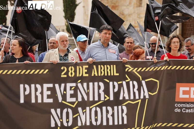Prevenir para no morir, UGT y CCOO denuncian el aumento de la siniestralidad laboral