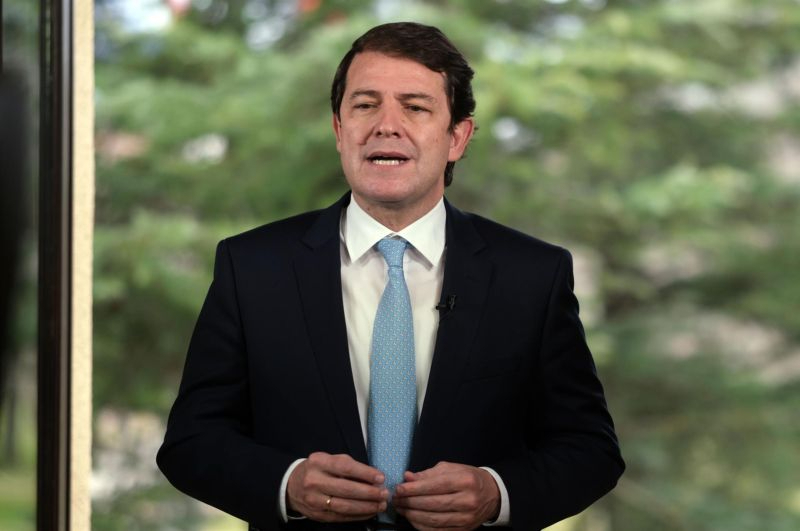 Mañueco aboga por una respuesta conjunta y coordinada ante la sequía 