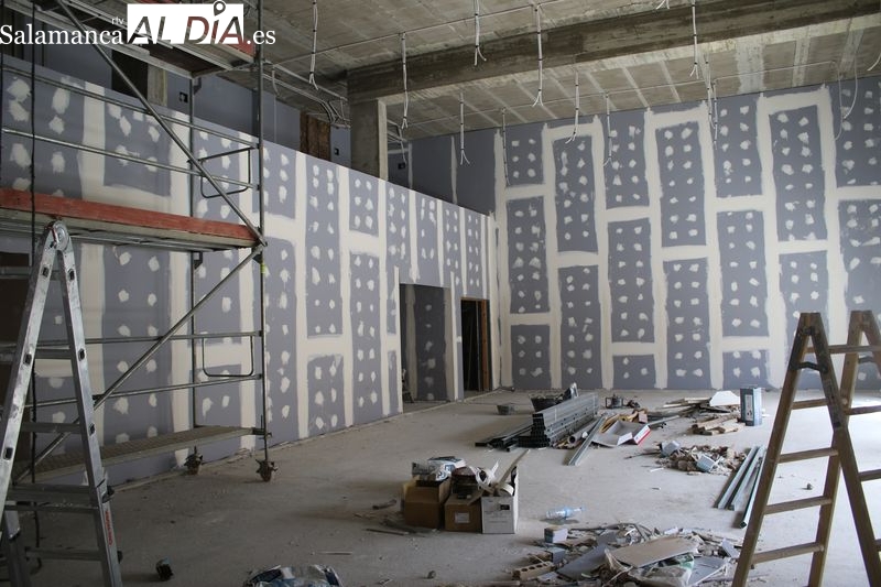 El Edificio Multiusos de Alba de Tormes, en la recta final