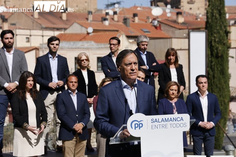 Carbayo responde ante la ausencia de Javier Iglesias de la lista del PP en Salamanca capital