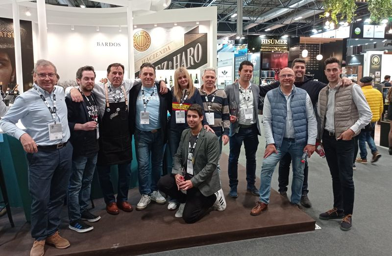 Empresarios y hosteleros albenses en el Salón Gourmets