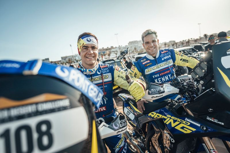 Santolino suma 2.000 kilómetros y su primera victoria en el camino al Dakar