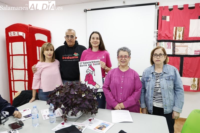 Días de fiesta en el Barrio del Oeste con su concurso Galería Urbana