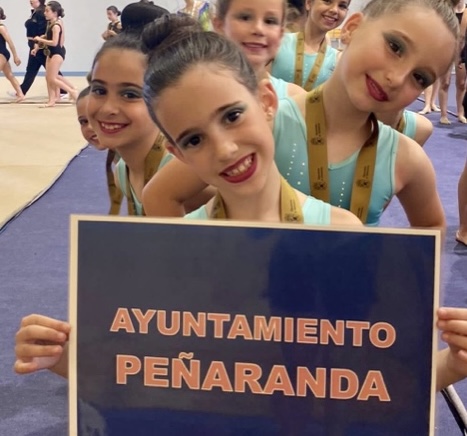 La Gimnasia Rítmica peñarandina se sube a lo más alto del podium provincial sumado medallas en Guijuelo