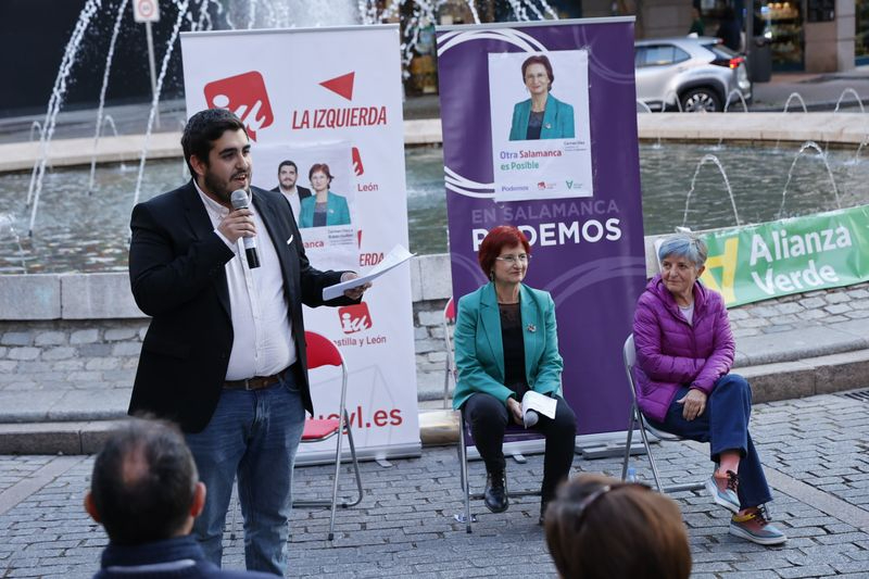 Podemos-IU-AV cuenta a los vecinos cómo Otra Salamanca es posible 