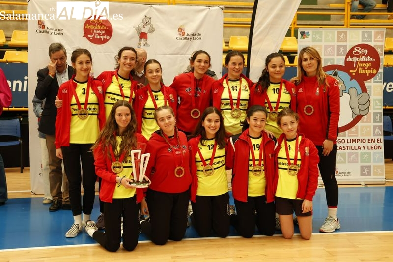 Así ha sido la entrega de premios del Campeonato de Castilla y León en Edad Escolar de Deportes Colectivos