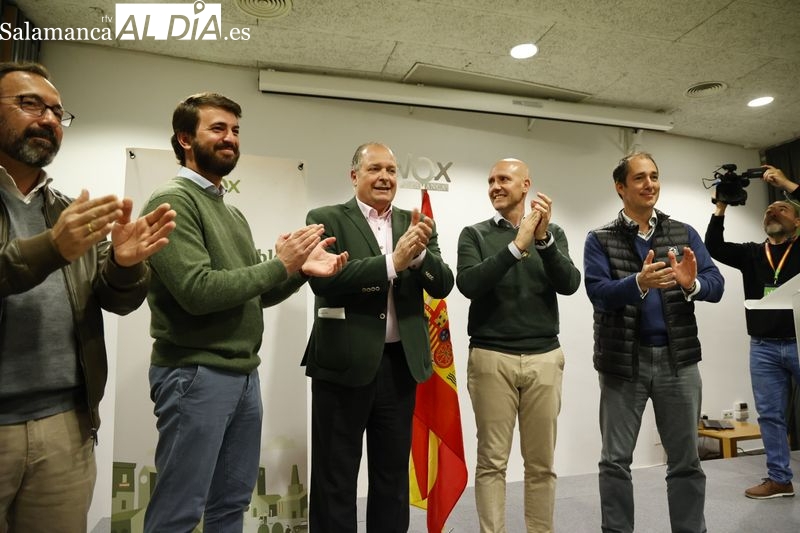 Gallardo: Vamos a entrar con mucha fuerza en el Ayuntamiento de Salamanca
