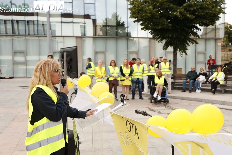 Salamanca Valiente cierra su campaña electoral en la plaza de la Concordia