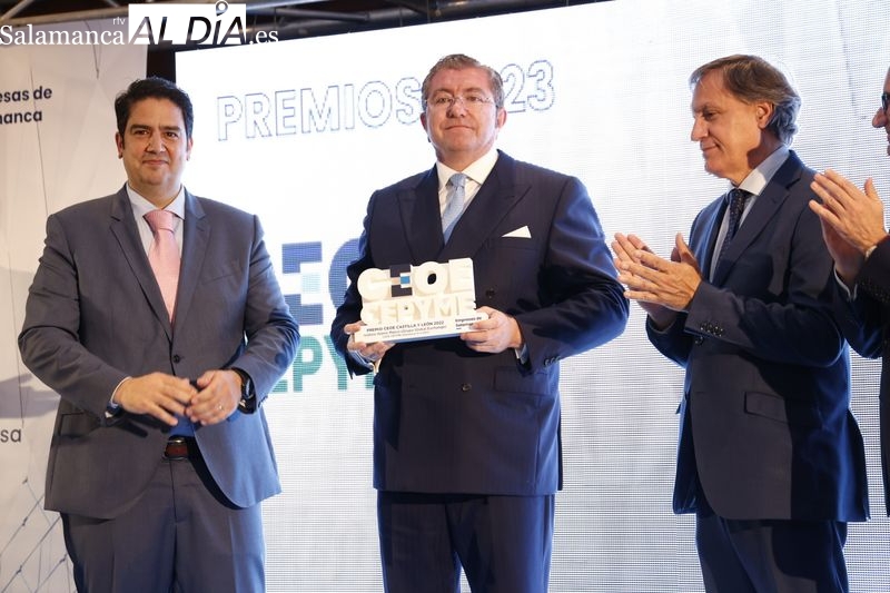 Reconocimiento a empresas y empresarios por su labor en Salamanca 