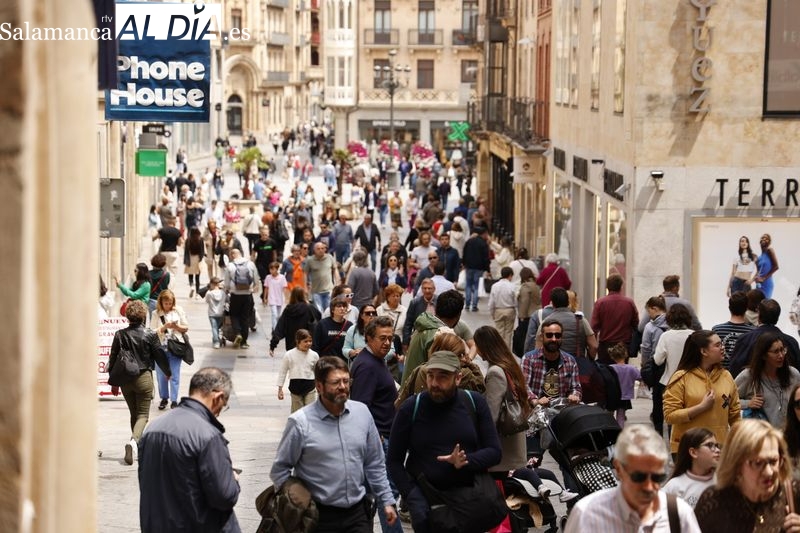 Normalidad en Salamanca en la jornada de reflexión