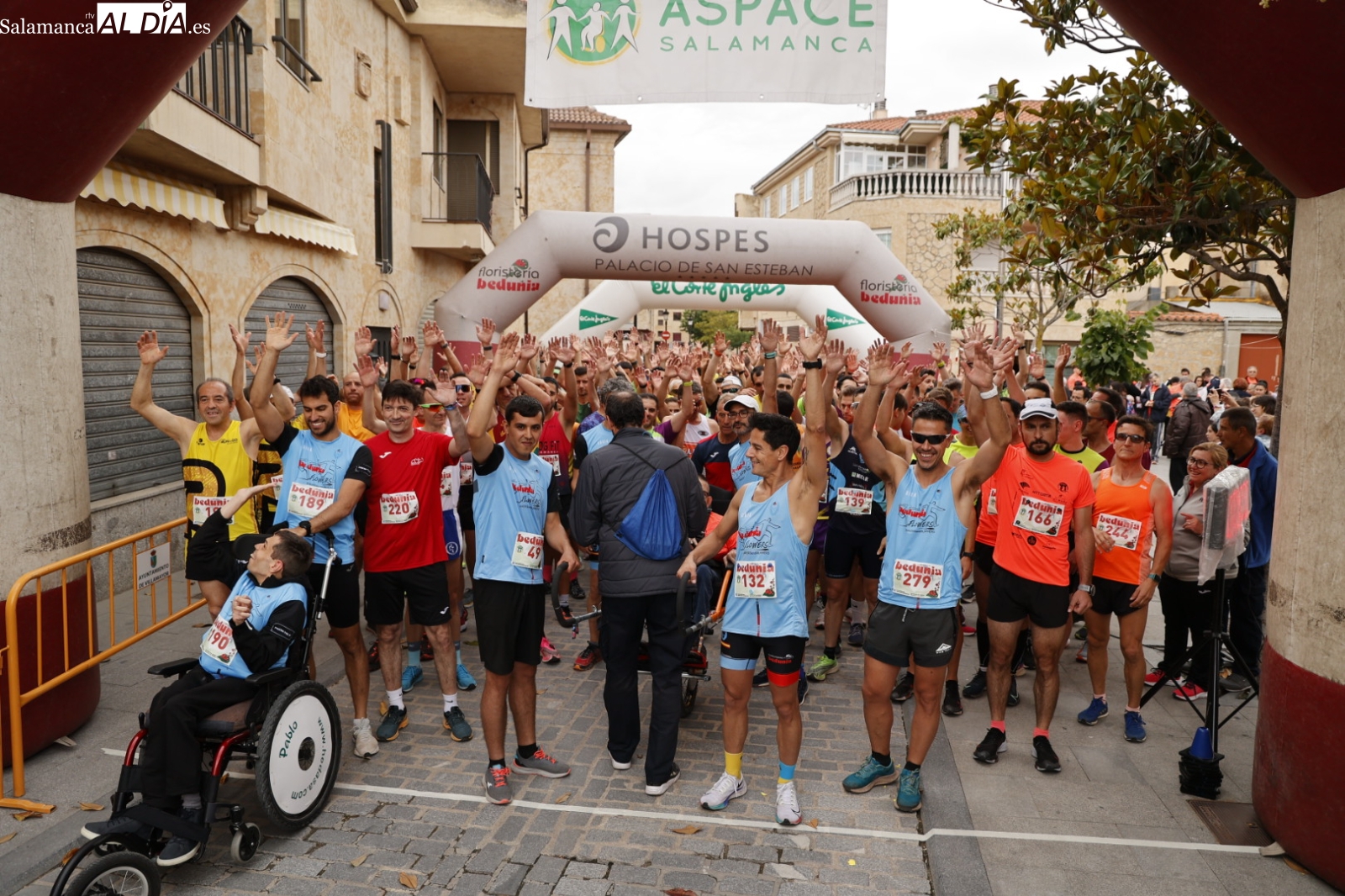 Multitud de participantes se dan cita en el Cross Villamayor - Aspace