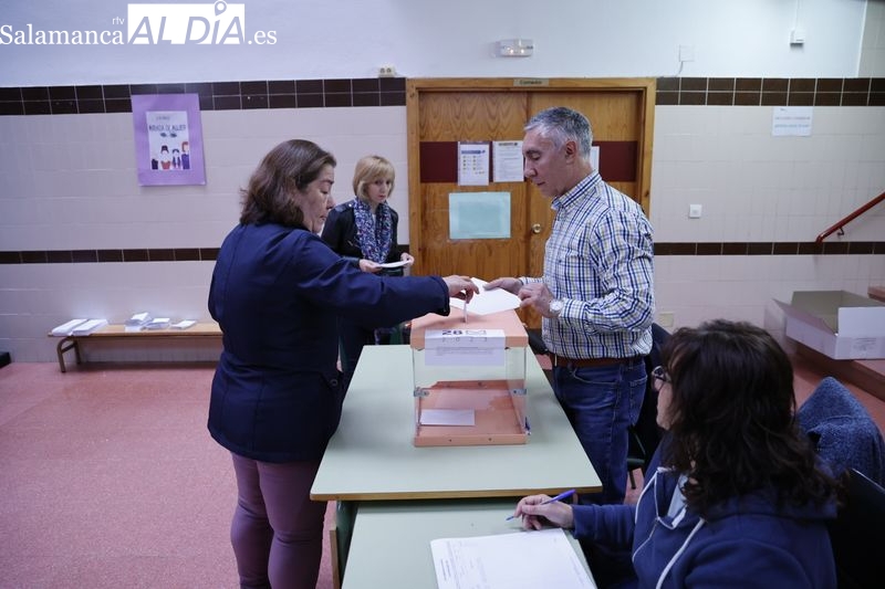 Así ha arrancado la jornada electoral en Salamanca