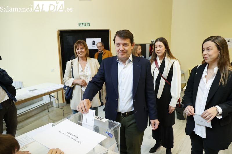 Mañueco: La movilización y participación es una de las expresiones más importantes de la democracia