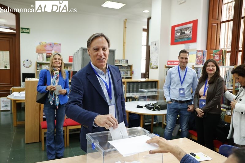 Carlos García Carbayo: Llamo a todos los salmantinos a participar en estas elecciones, a llenar las urnas
