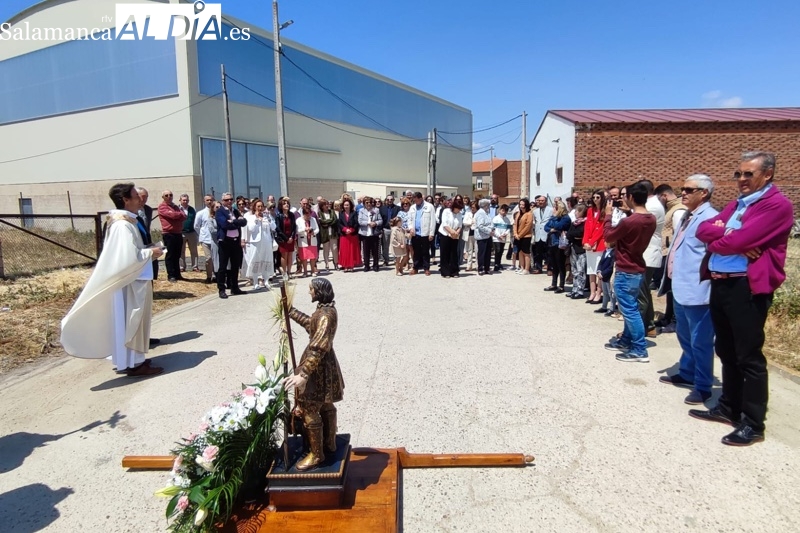 Aldeaseca rinde honores a su patrón, San Isidro, rogándole la llegada del agua a sus campos