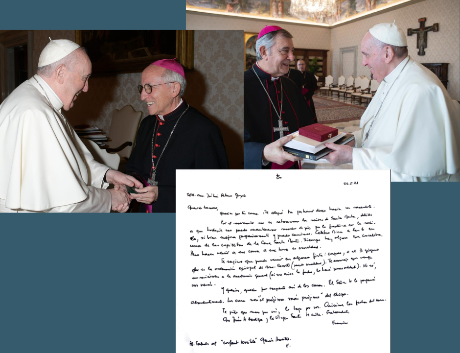 García Burillo, al que el Papa define como ‘enfant terrible’, ya tiene relevo en la Diócesis de Ávila