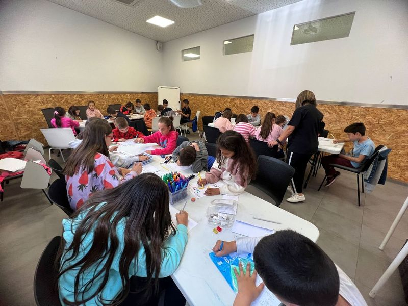 Los niños de Carbajosa diseñan el cartel anunciador de las Fiestas del Señor 2023