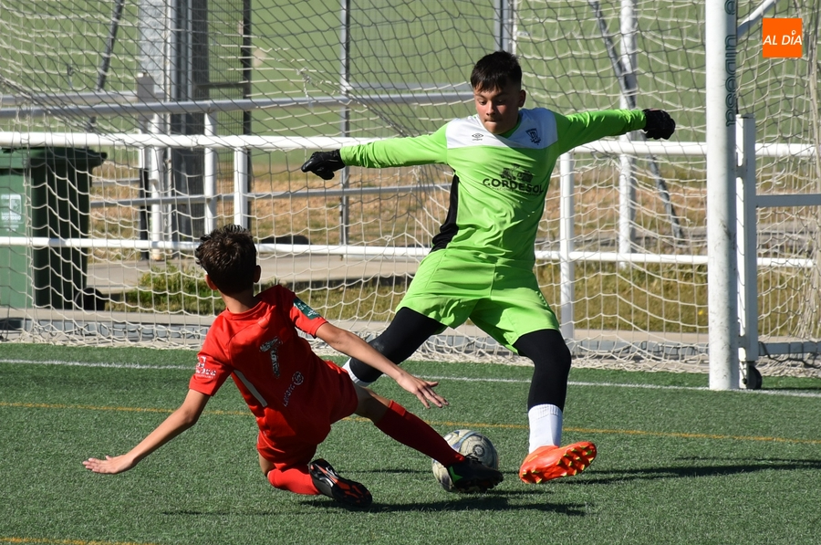 El Alevín A del Ciudad Rodrigo cede ante el Santa Marta C en el remate del Puente