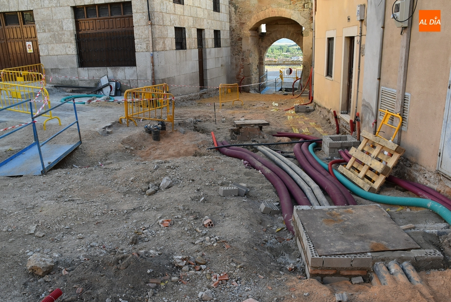 Se retrasan las obras de la Rúa del Sol a la espera de que concluyan las del Campo de Carniceros