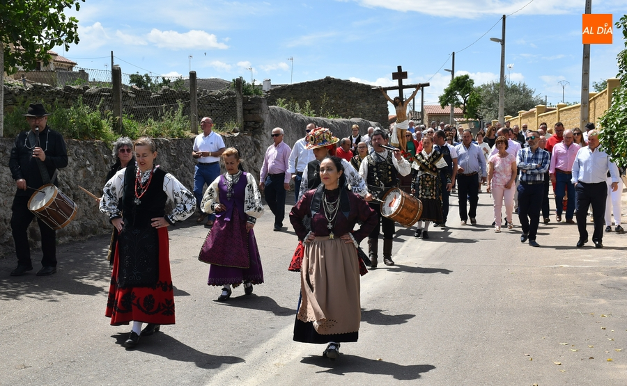 Doble rosca y animación adicional con El Mariquelo en el día solemne de las fiestas de Saelices