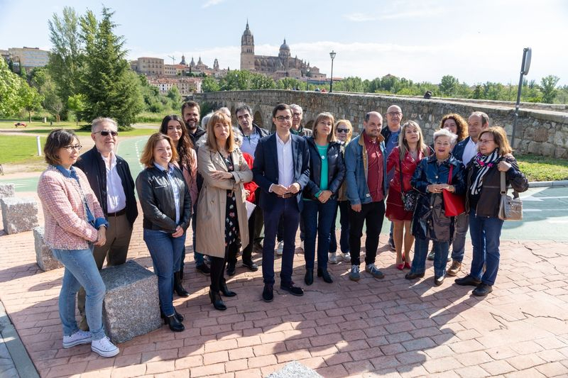 Mateos llama a la movilización masiva de los votantes porque a Salamanca le puede ir mucho mejor
