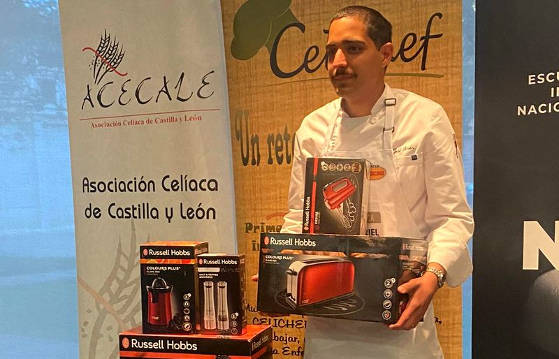 El salmantino que ha ganado el primer concurso de cocina sin gluten de España