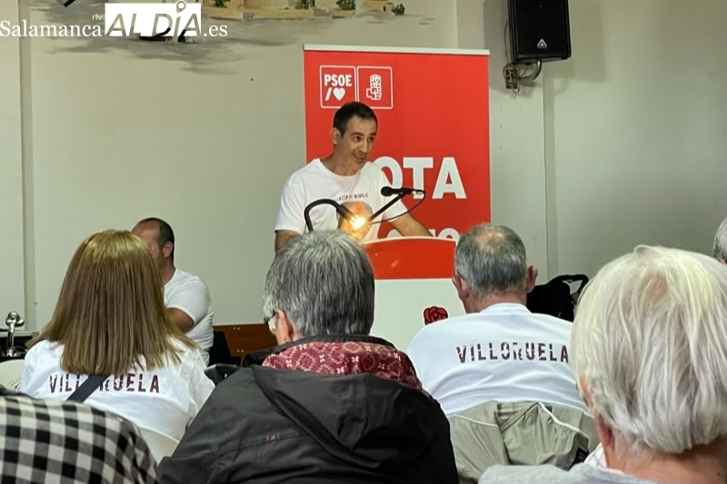 El PSOE presenta su candidatura en Villoruela apostando por el futuro, la colaboración vecinal, la lucha por la pervivencía y los servicios de calidad