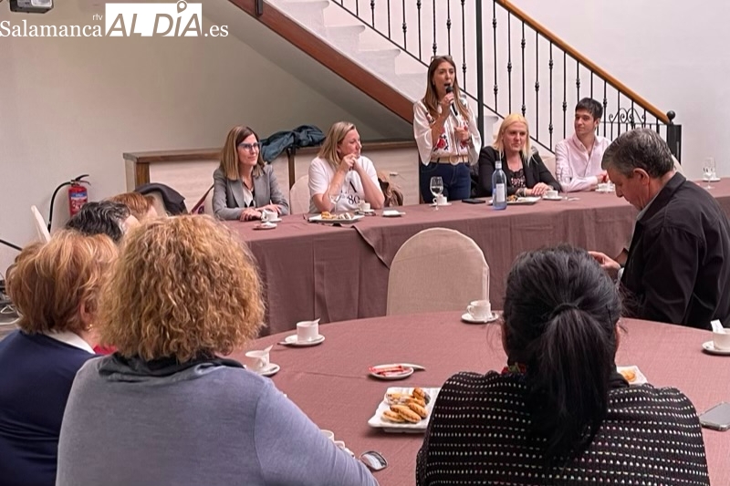El PP celebra un encuentro con mujeres como fin de campaña apostando por la igualdad y la conciliación en el medio rural