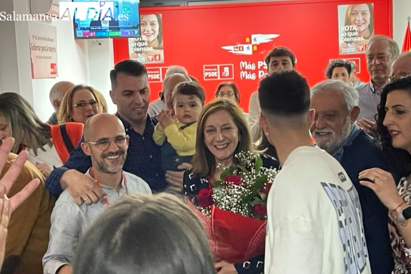Carmen Ávila: Gracias de corazón a todos los ciudadanos que han confiado en el PSOE. Vamos a seguir gobernado y trabajando por Peñaranda