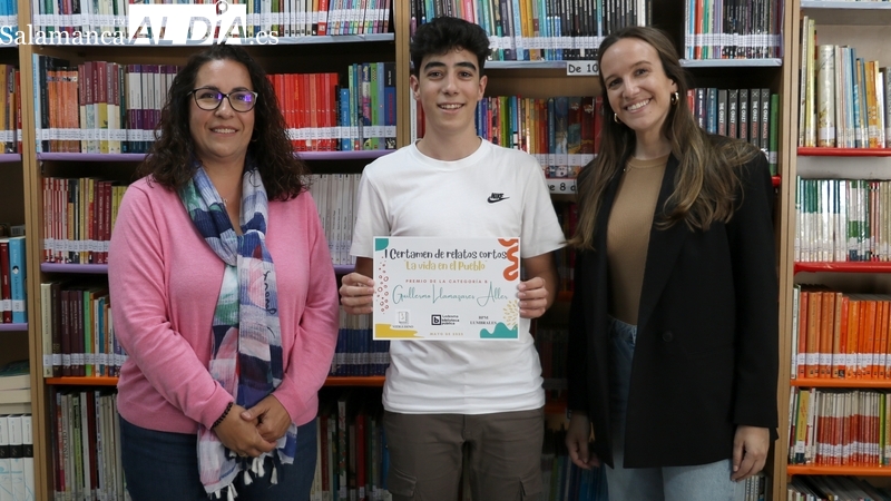 Guillermo Llamazares Aller y Olaya Sánchez Raizová, ganadores del I Certamen de Relatos Cortos ‘La vida en el pueblo’ 