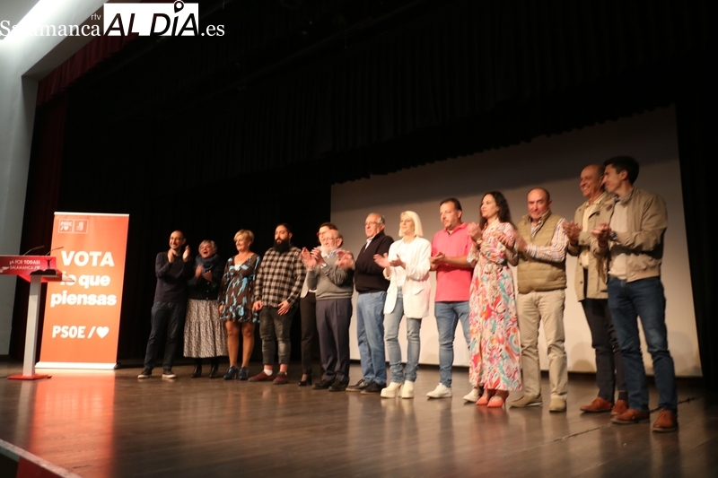 El PSOE presenta en Vitigudino una candidatura hecha para gobernar