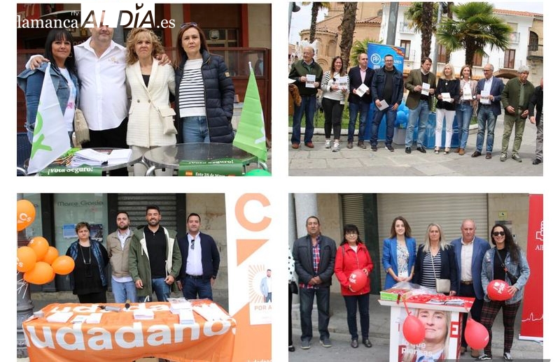 Los partidos apuran la campaña electoral