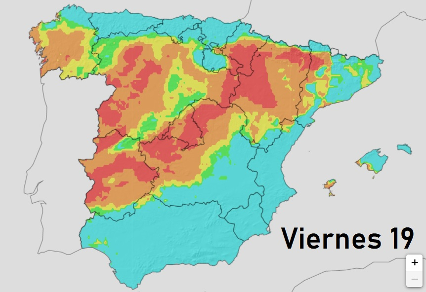 El viernes y el sábado habrá prohibiciones extra dentro de la nueva prórroga del riesgo de incendios