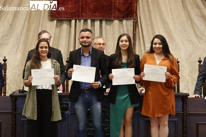 Día feliz en Salamanca para 168 estudiantes internacionales de 23 países