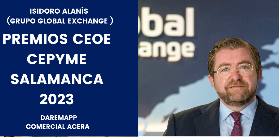 Concedido a Isidoro Alanís el Premio CEOE Castilla y León por Salamanca