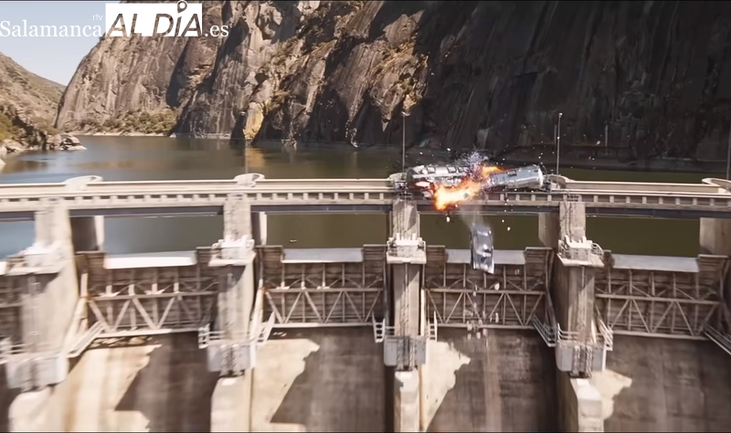 La presa de Aldeadávila, escenario de la última entrega de Fast & Furious 