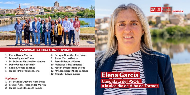 Presentamos un programa de todos, para una Alba de Tormes mejor