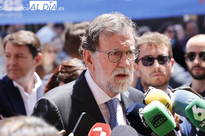 Rajoy afirma en Salamanca que Bildu esté condicionando la gobernación