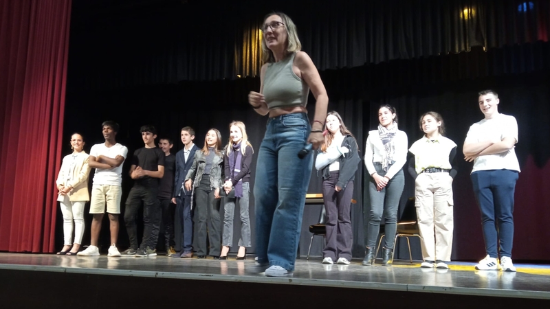 Escuelas Campesinas acerca el teatro a alumnos de los IES de Ledesma y Vitigudino