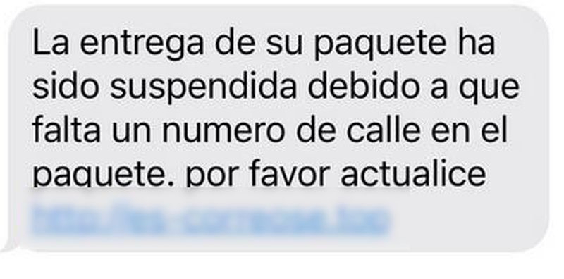 ¿Correos te solicita el número de tu calle? No piques, es una estafa
