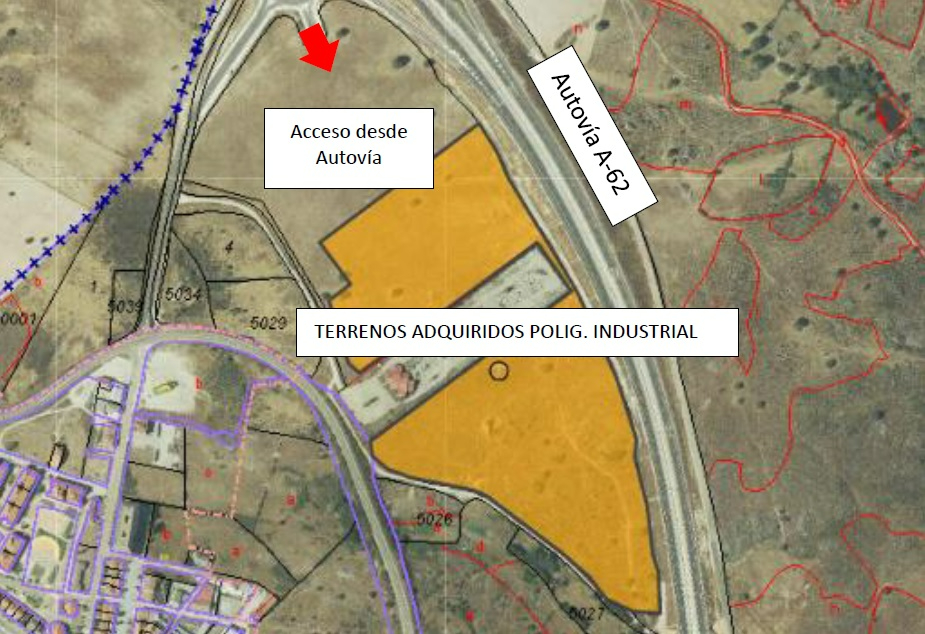 El Ayuntamiento de Fuentes de Oñoro compra 103.000m2 de suelo industrial y comercial