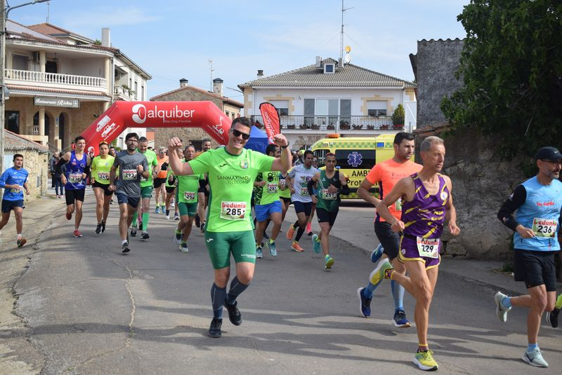 Alejandro Diego y Verónica Sánchez, los más rápidos del V Circuito Entre Encinas de Vega de Tirados