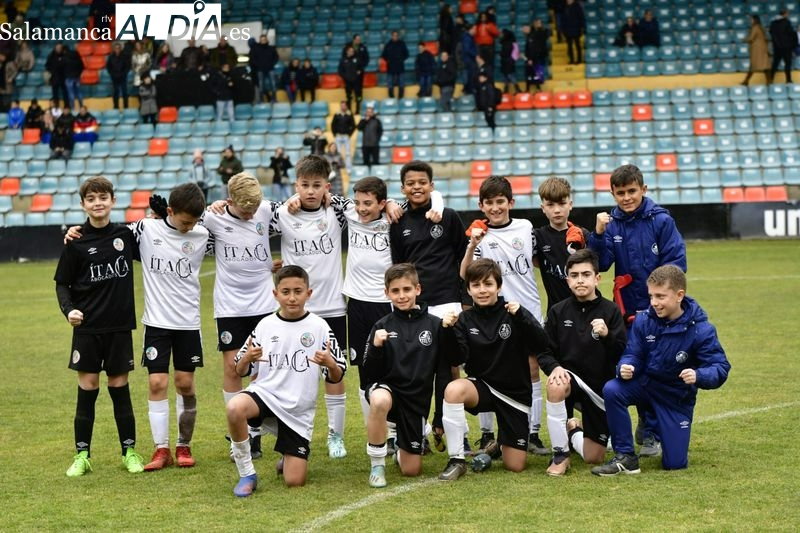 La cantera del Salamanca UDS entrará gratis al partido por el ascenso, igual que los menores de 10 años