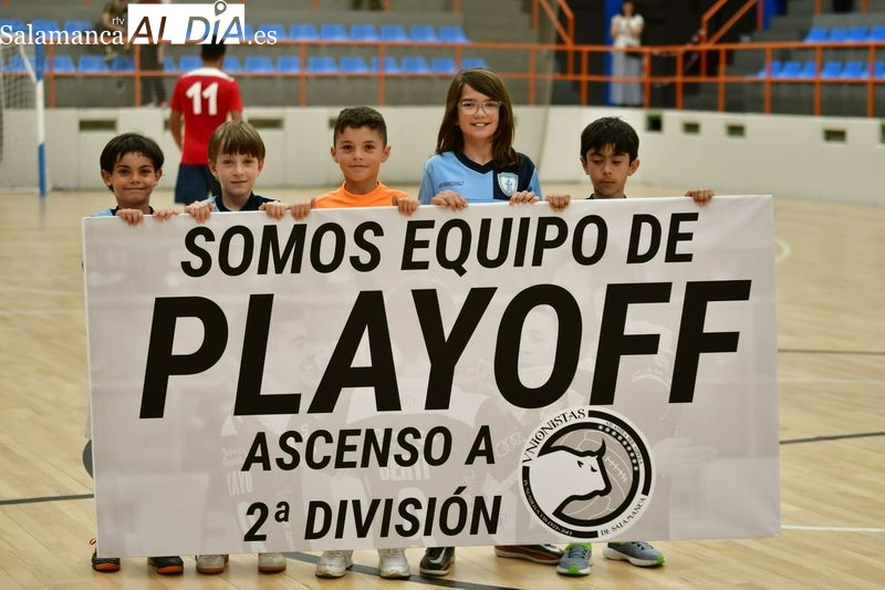 Unionistas FS quiere llenar La Alamedilla en el primer partido del playoff de ascenso a Segunda