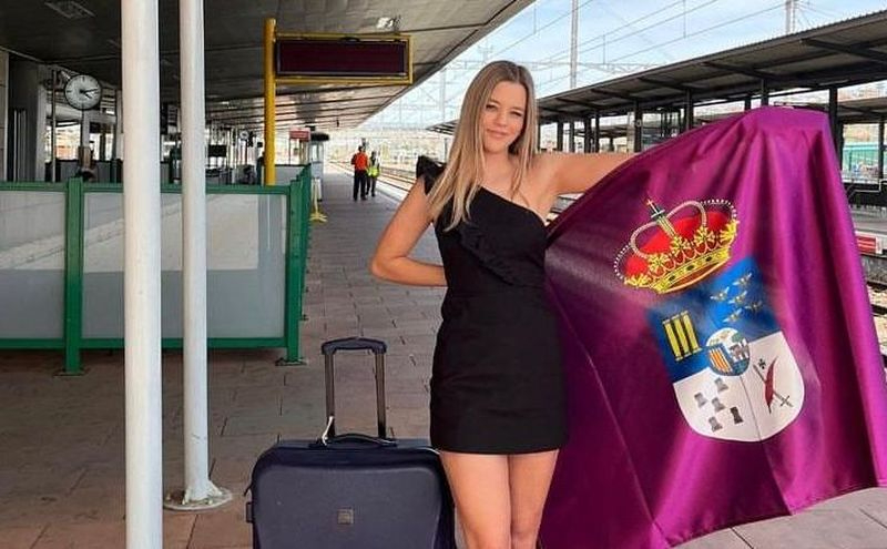 Cristina Casillas, Miss Salamanca 2023, ya está en Tenerife disfrutando del certamen 