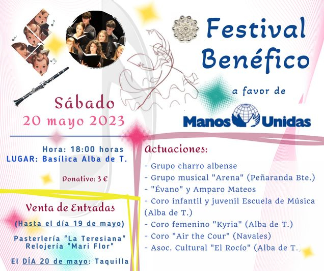 Festival Benéfico a favor de Manos Unidas