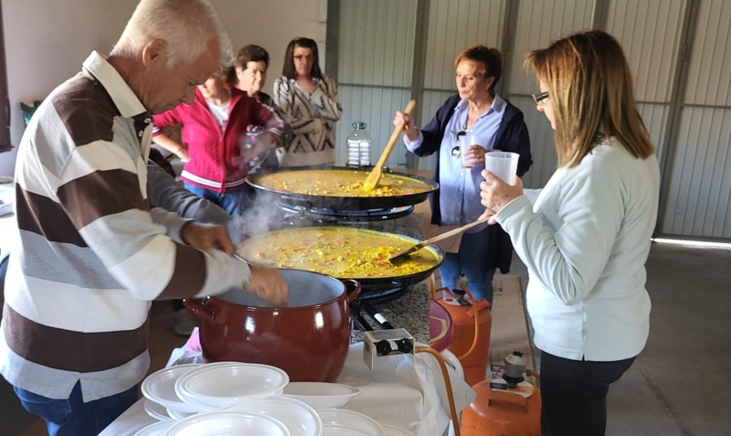 En Gejo de los Reyes no faltan a su cita mensual con la mesa
