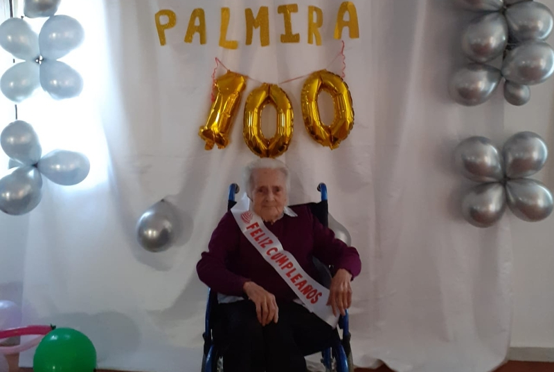 Palmira Sánchez Sevillano llega al centenario en Fuenteliante