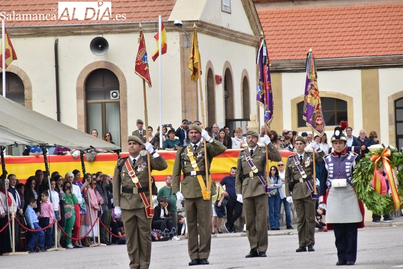 Acto militar en Salamanca por la festividad de San Fernando, Patrón del Arma de Ingenieros