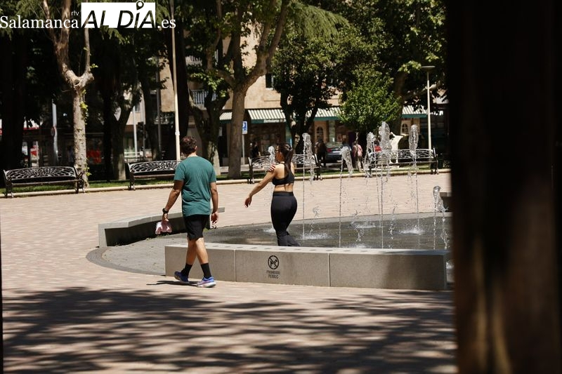 Los termómetros marcarán este martes más de 30 grados en la provincia de Salamanca